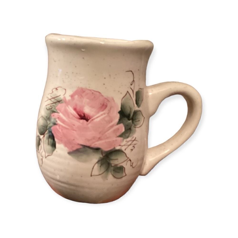 Signed Pottery Mug Vintage 1996 Lemmon